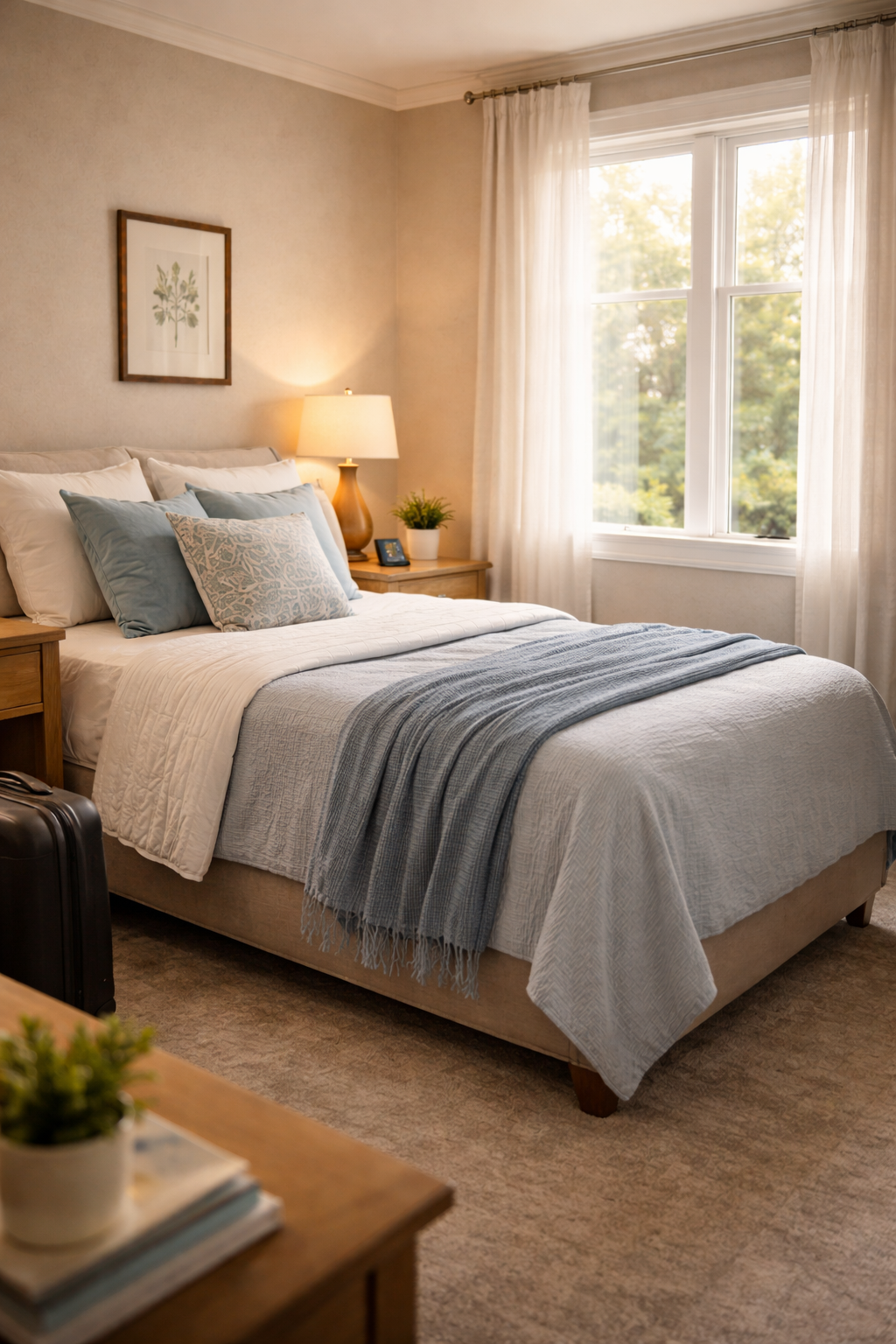 Cozy private bedroom at KAL Home